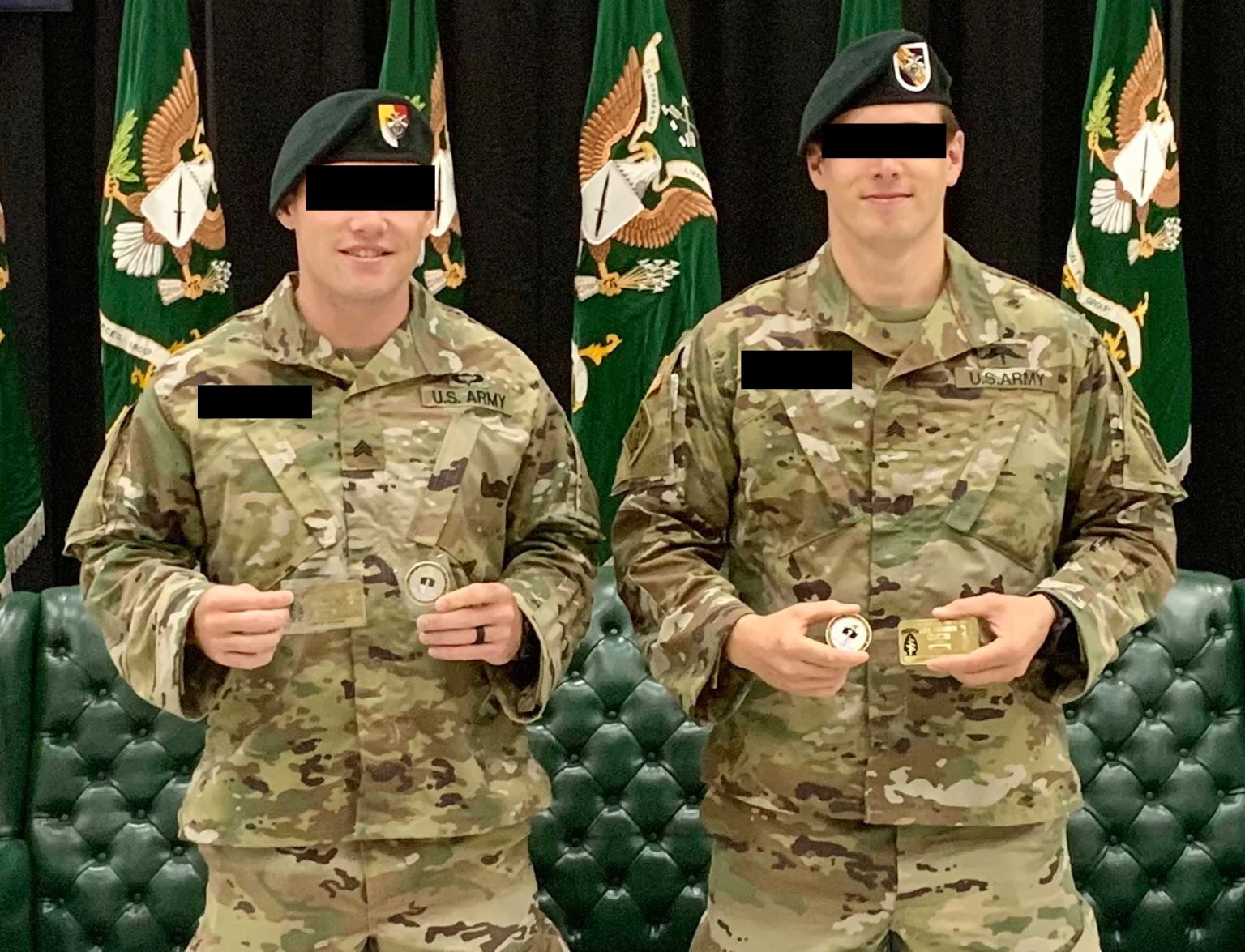 JFKSWCS Special Forces Qualification Course Graduates Coin CONTROLLED