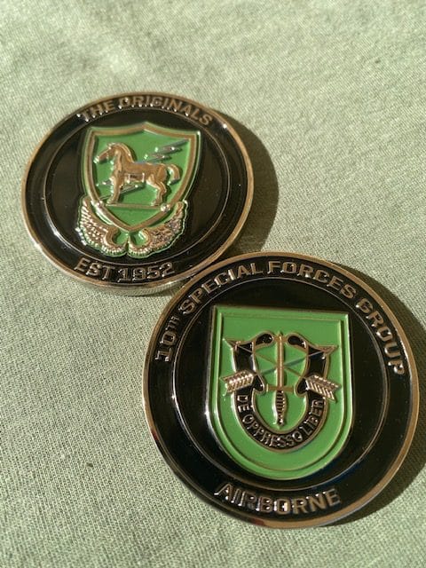 Special Forces Nous Defions “De Oppresso Reaper” – 2″ coin – Special Forces  Association Legacy Initiatives