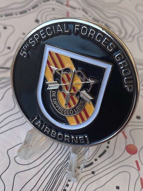 Special Forces Nous Defions “De Oppresso Reaper” – 2″ coin – Special Forces  Association Legacy Initiatives