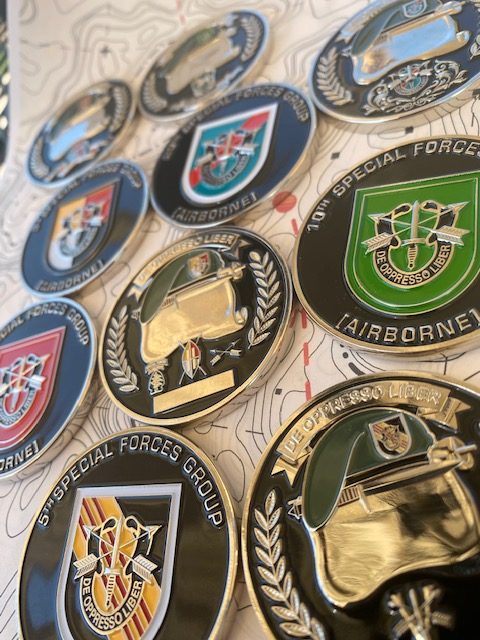 Special Forces Nous Defions “De Oppresso Reaper” – 2″ coin – Special Forces  Association Legacy Initiatives