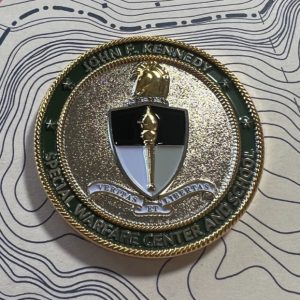JFKSWCS Special Forces Qualification Course Graduates Coin- CONTROLLED ITEM