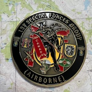 1st Special Forces Group 2.5" Presentation Grade Coin
