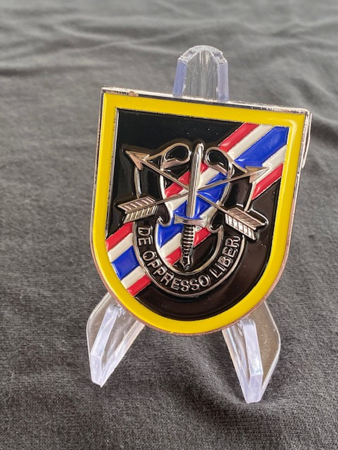 46th SF Company Flash with DUI Car Badge – Special Forces Association ...